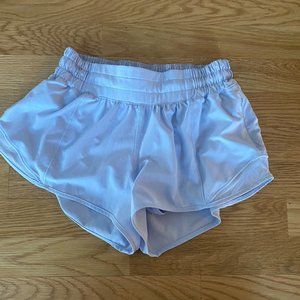 Lululemon hotty shorts 2.5" Powder Blue